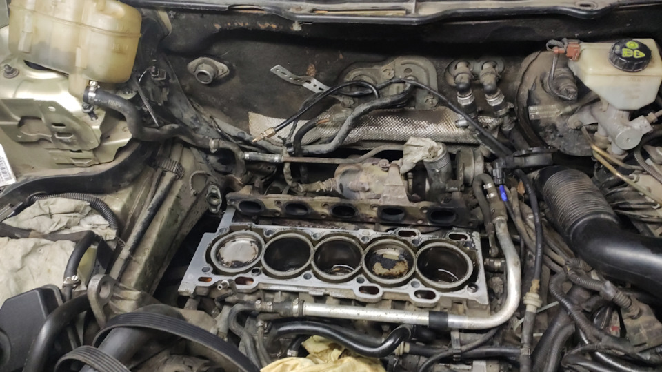 Прогорел выпускной клапан третьего цилиндра — DRIVE2