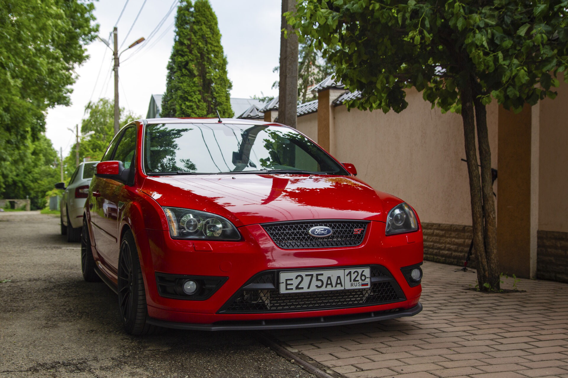 Форд фокус 2 газ. Ford Focus St mk2. Ford Focus St 2 mk2. Focus mk2 Ford 2006. Focus St mk2 stock.