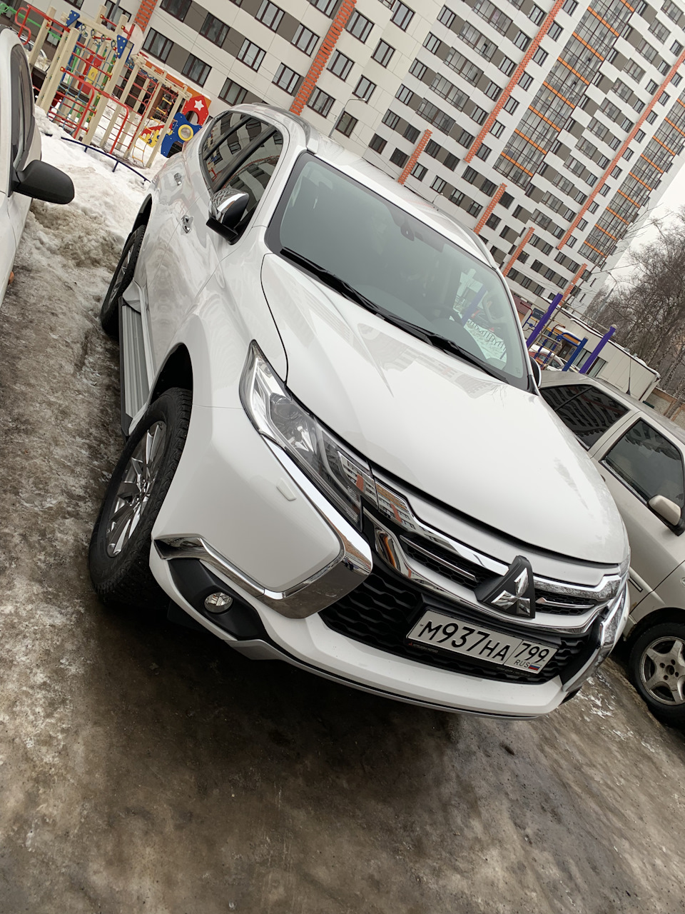 Помылся и в Химки) — Mitsubishi Pajero Sport (3G), 2,4 л, 2018 года | мойка  | DRIVE2