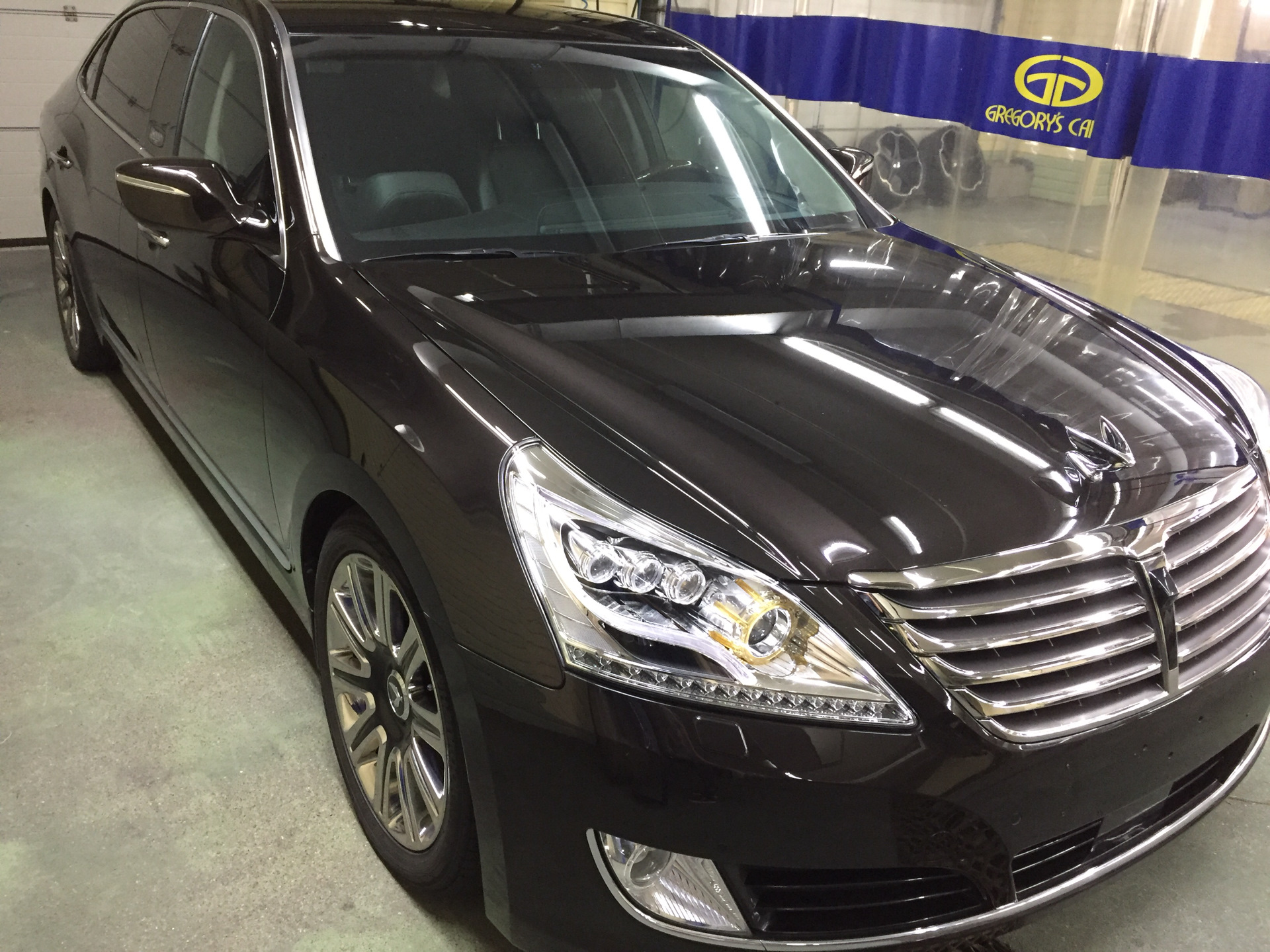 Hyundai Equus Limousine салон