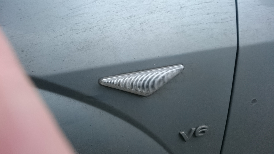 Диодные динамические поворотники — Ford Mondeo III, 2,5 л, 2005 года ...
