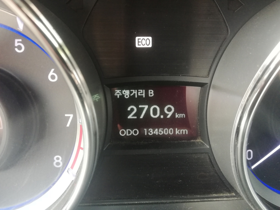 Перевод приборки с корейского на английский — Hyundai Sonata VI (YF), 2 ...