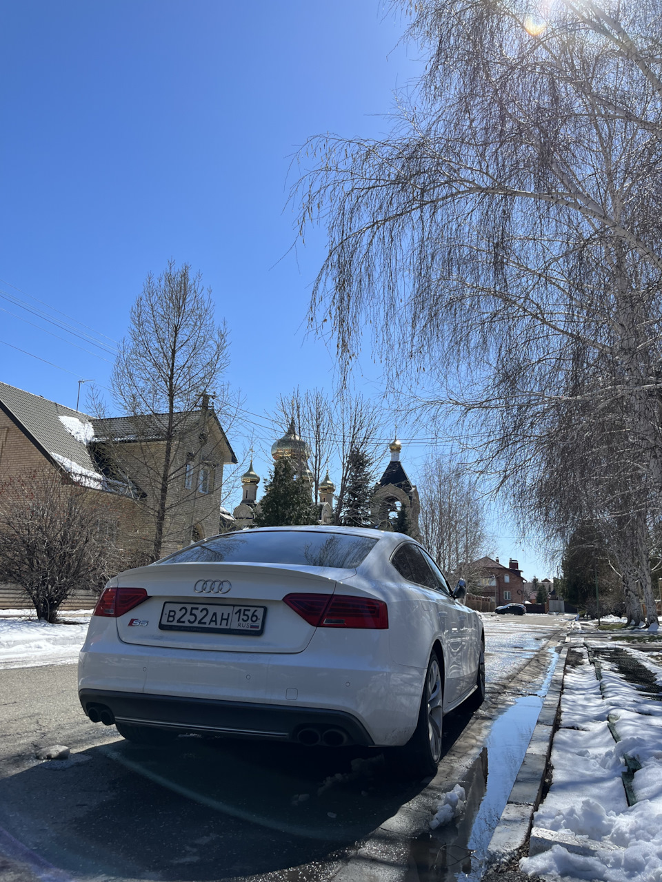 Закусывает руль — Audi S5 Sportback (1G), 3 л, 2012 года | визит на ...