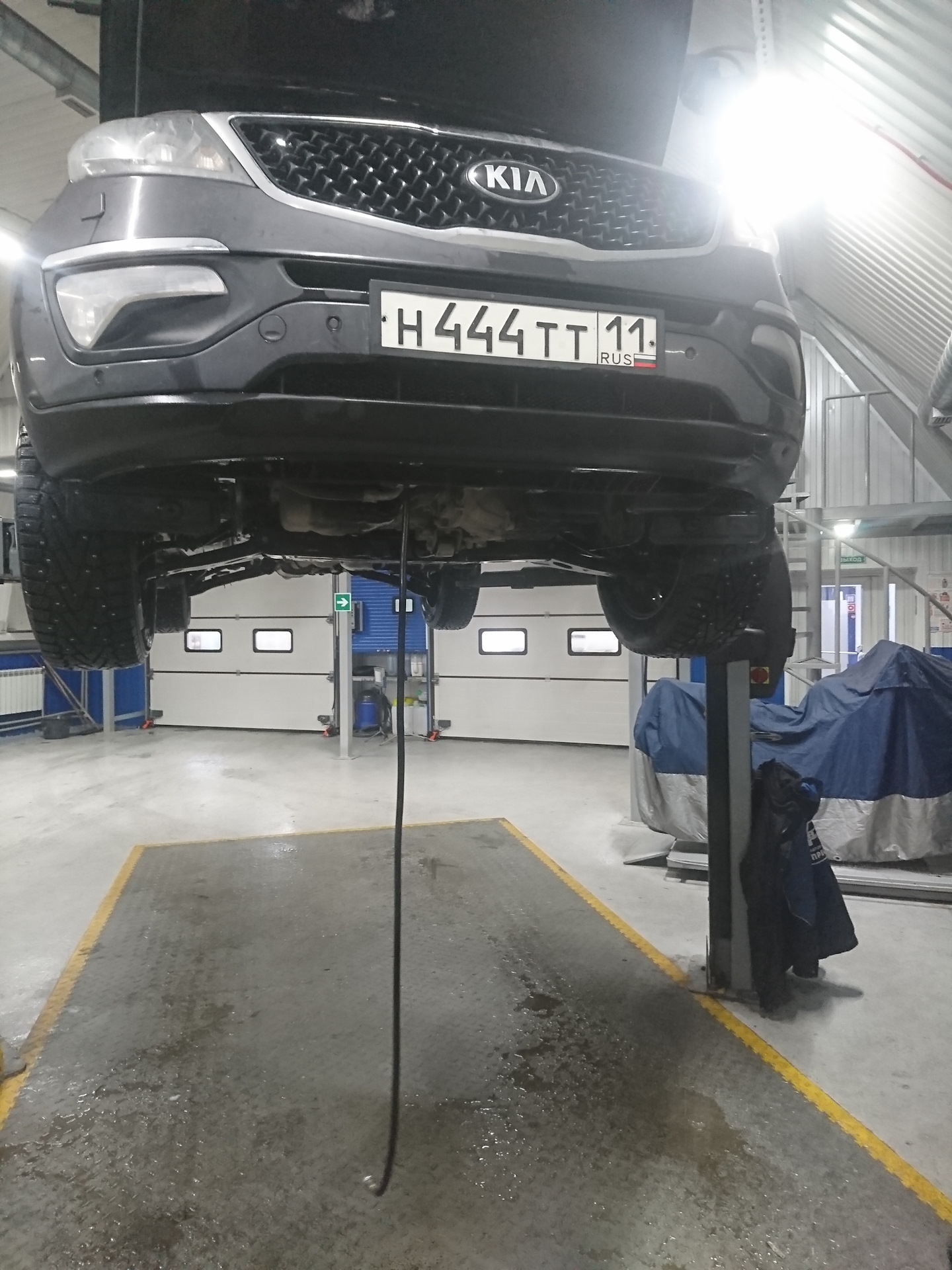 Моргает датчик масла 2 — KIA Sportage (3G), 2 л, 2014 года | обкатка ...