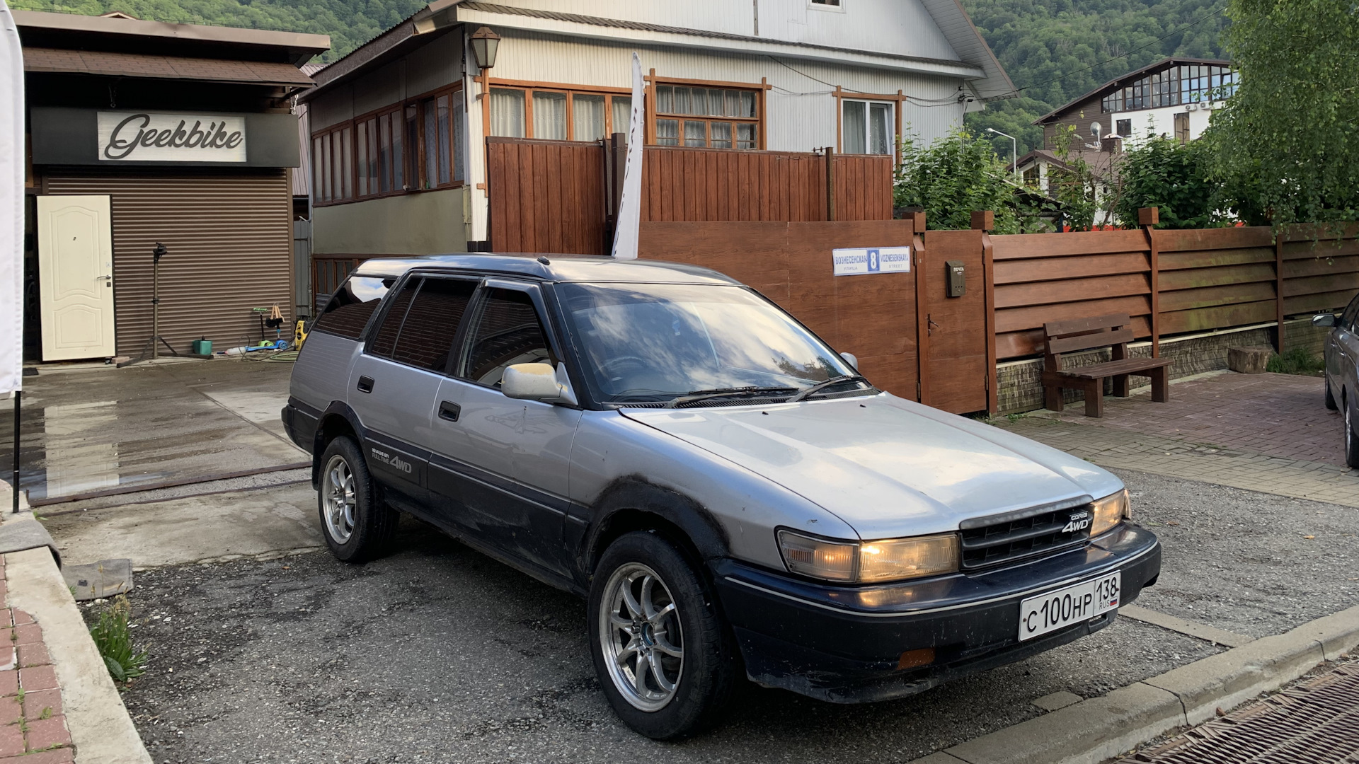 Toyota Sprinter Carib (95) 1.6 бензиновый 1989 | КирПич на DRIVE2