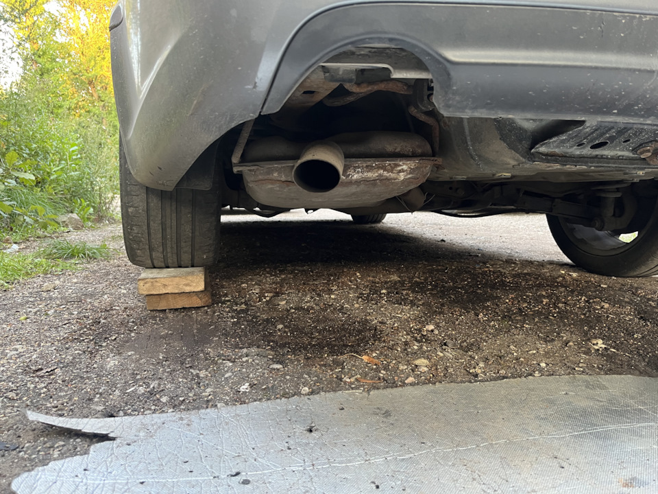 Насадка на банку — Saab 9-5, 2,3 л, 2007 года | стайлинг | DRIVE2