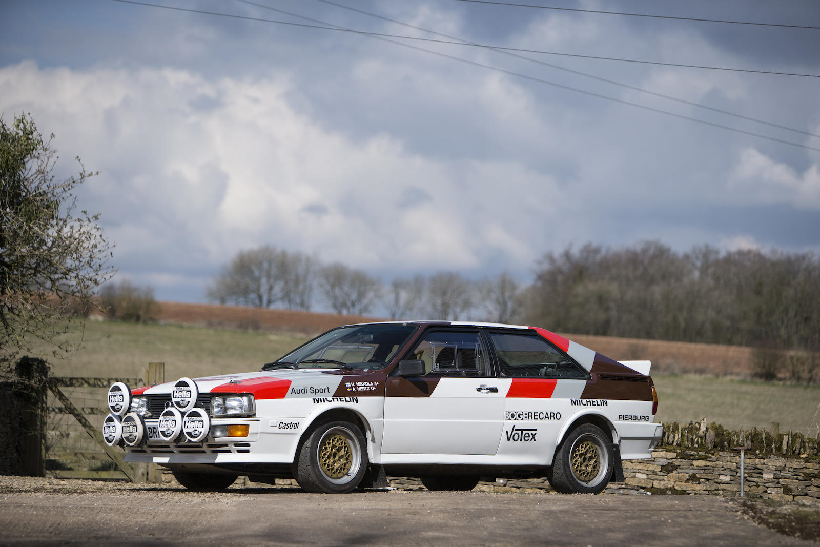 Audi 80 quattro ралли