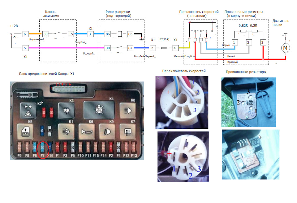 Печка. Отвалилась масса. — Lada 2115, 1,5 л, 2005 года | своими руками ...