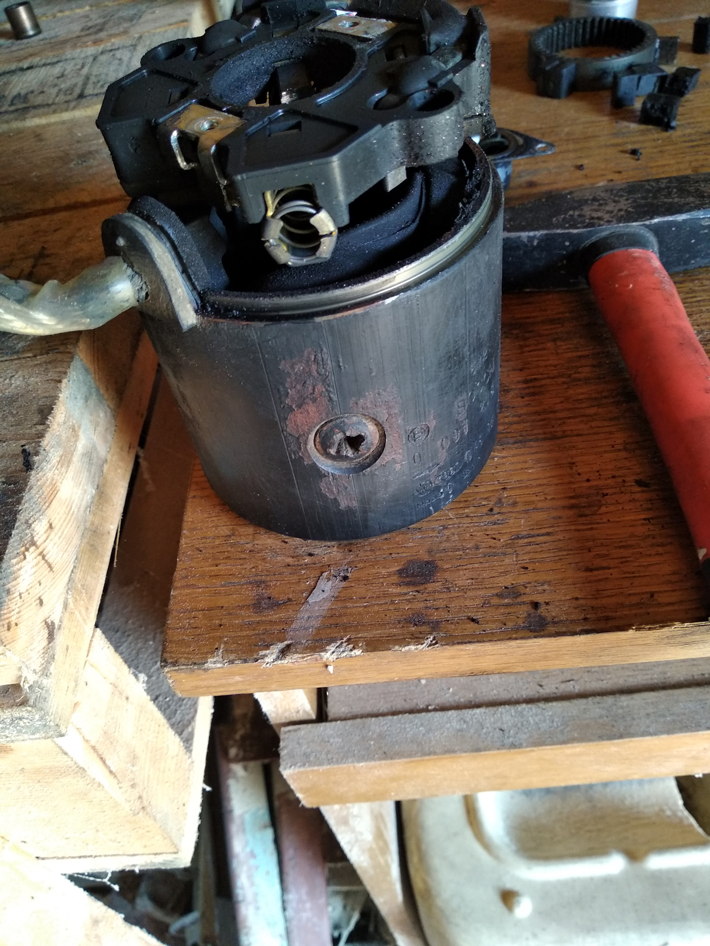 Ремонт стартера, замена Масла, выбивание катализатора — Audi A6 Avant ...