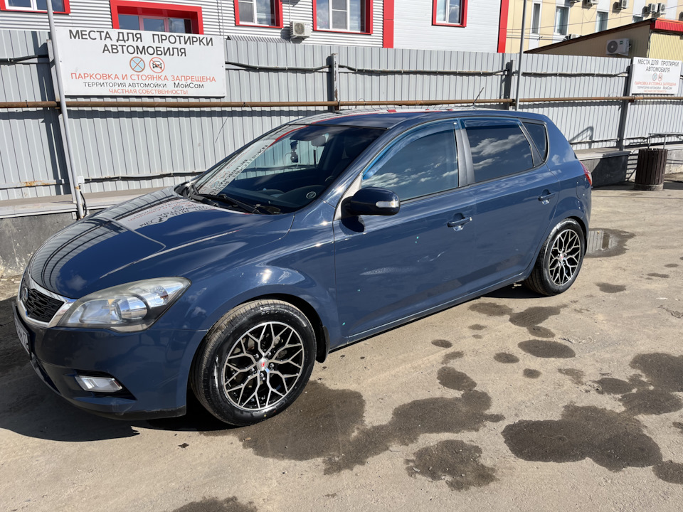 Наконец-то переобулся — KIA Ceed (1G), 1,4 л, 2011 года | колёсные ...