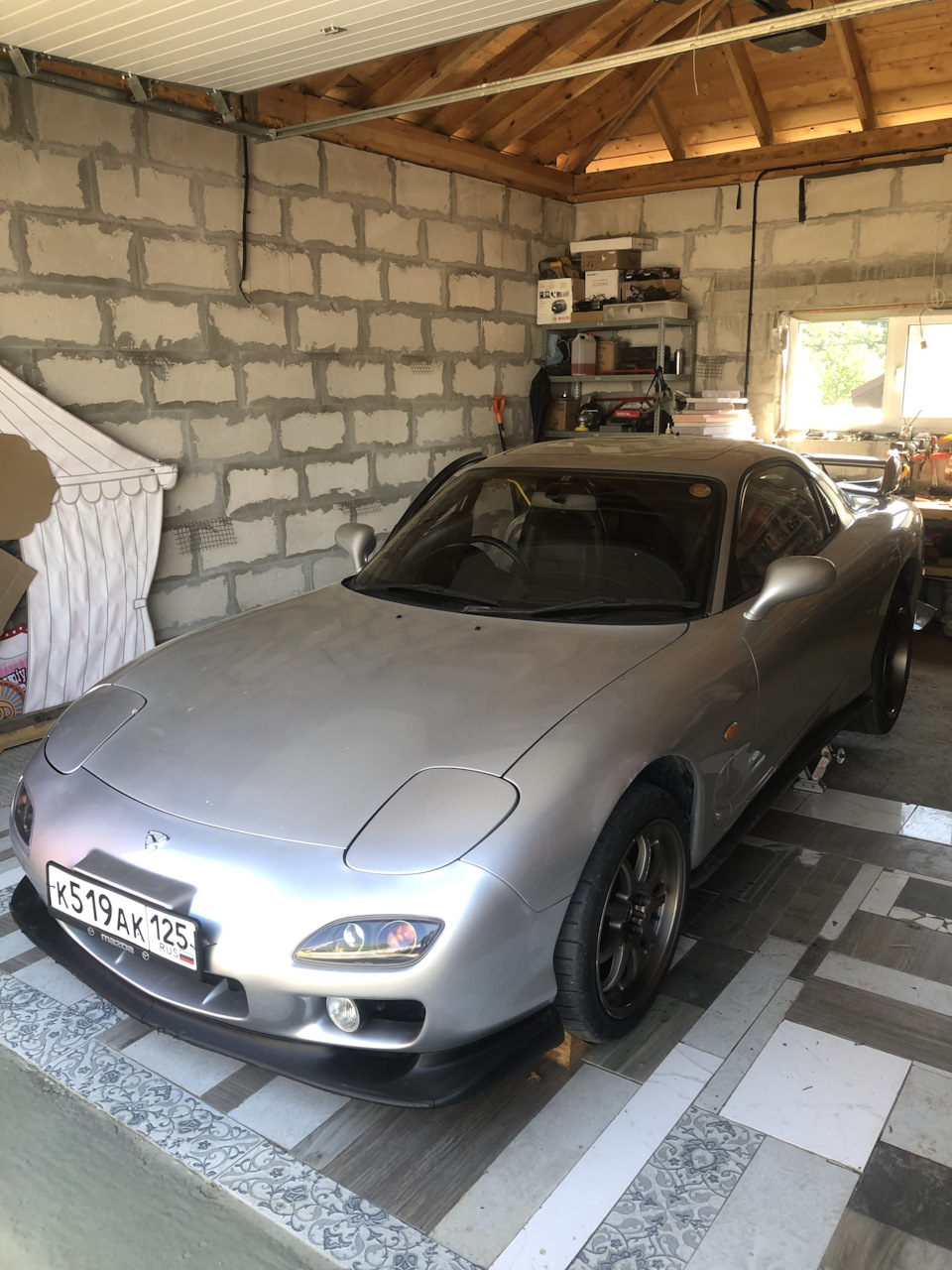 Проснулась от зимней спячки. — Mazda RX-7 (FD), 1,3 л, 1992 года | плановое  ТО | DRIVE2