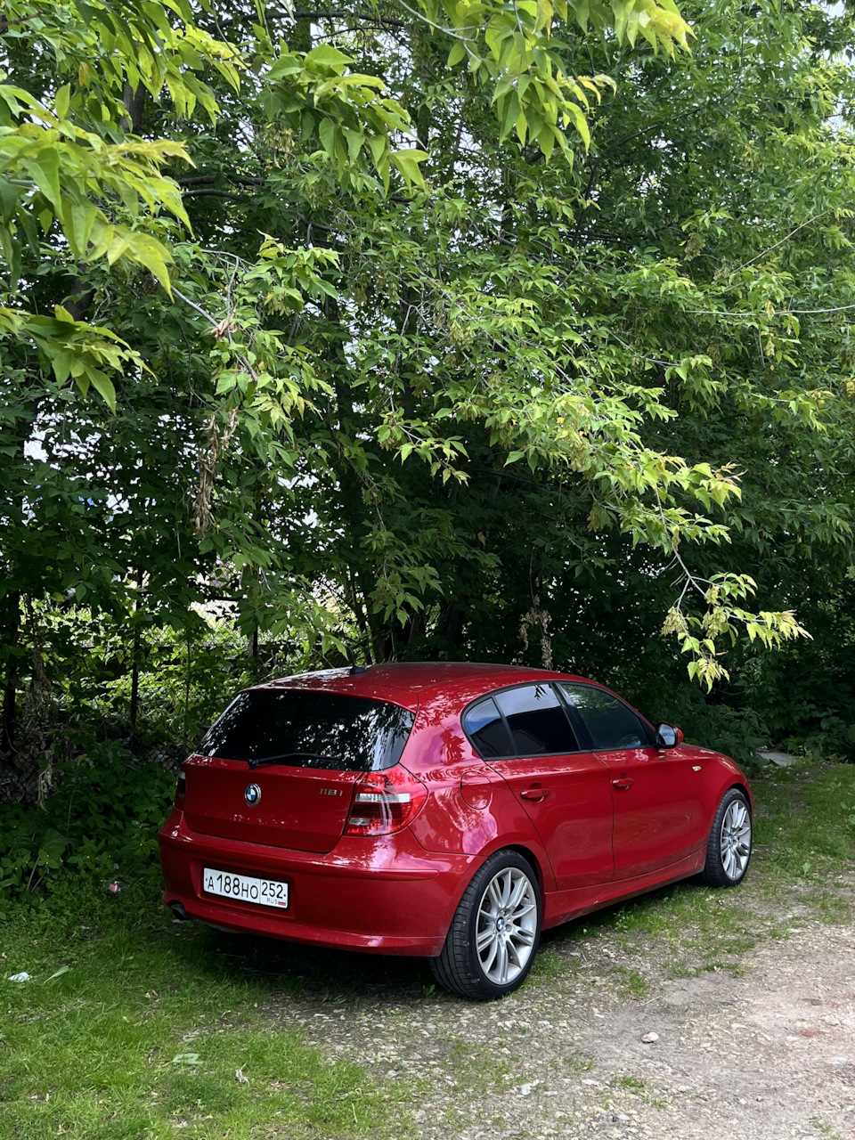 Photo from the logbook BMW 1 series (E81/E87)