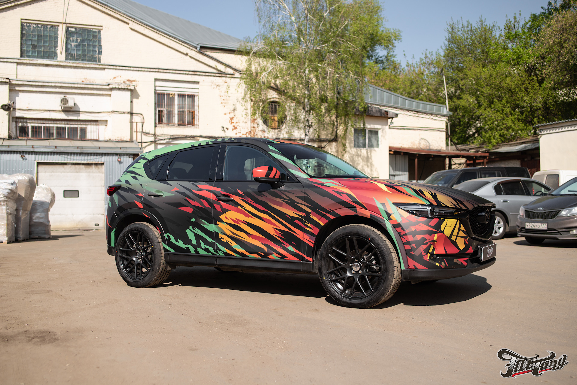 Mazda CX 5 В пленке