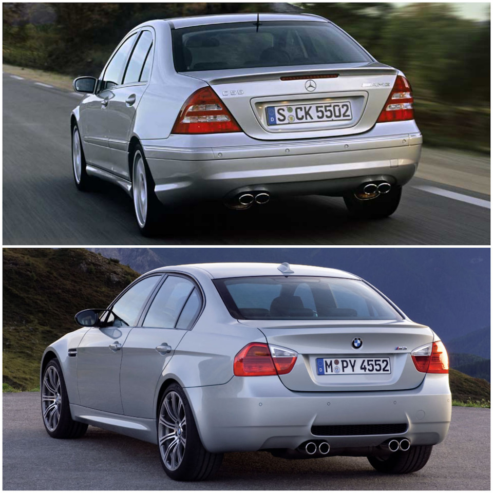 Mercedes C55 AMG против BMW M3 e90 — Mercedes-Benz C 55 AMG (W203), 5,5 л,  2005 года | покатушки | DRIVE2