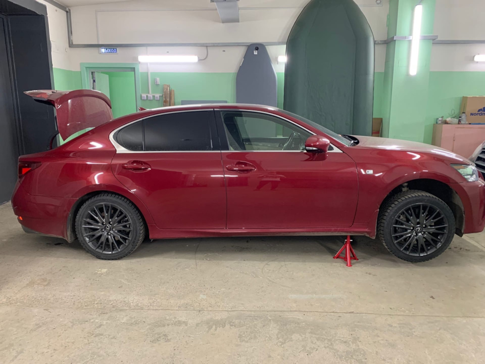 Шумка передних арок — Lexus GS (L10), 2,5 л, 2012 года | своими руками ...