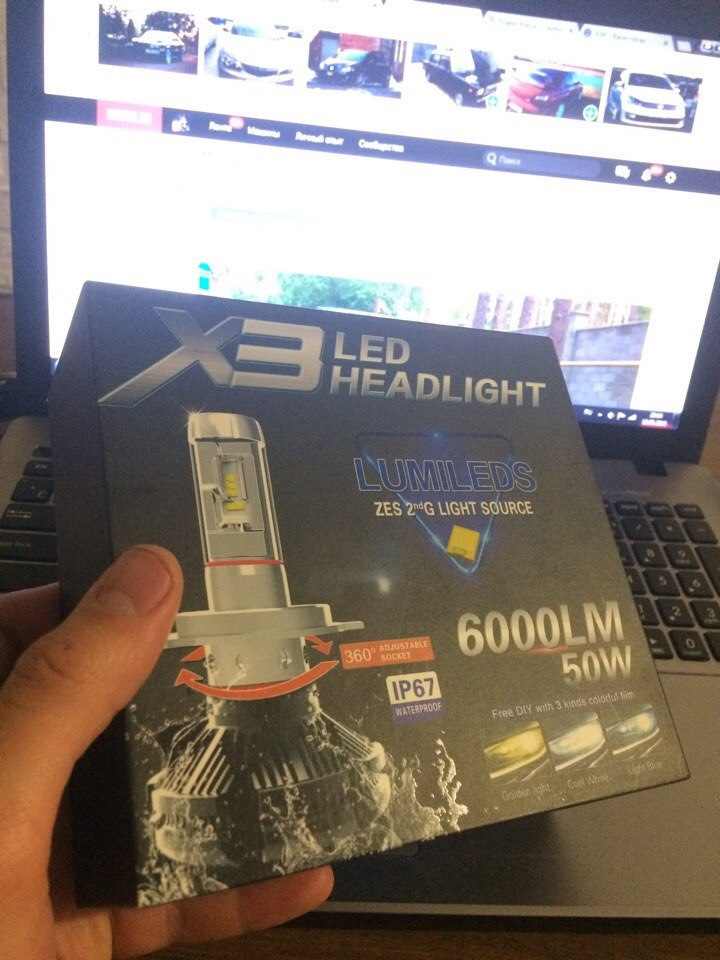 Led в ПТФ спустя 2 года и 50 000км сгорел один диод — Honda Accord (7G ...