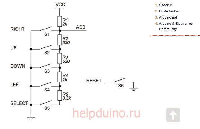 Подключение сетевых кнопок схема Ардуино как генератор ТВ сигналов. - DRIVE2