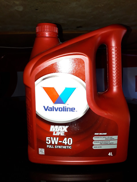 Valvoline maxlife