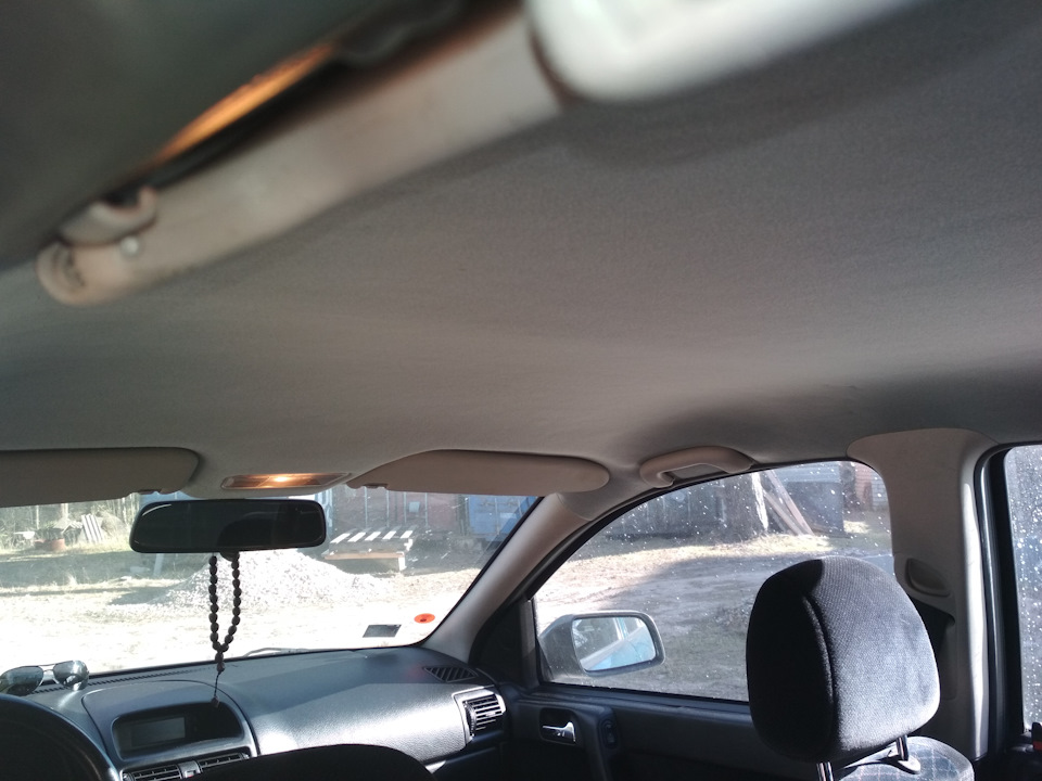Как снять потолок астра j Личный опыт перетяжки потолка. - Opel Astra G, 1,7 л, 2001 года своими руками DR