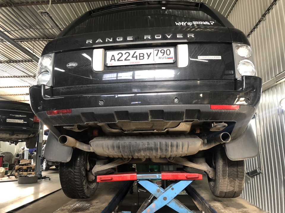 Диагностика подвески — Land Rover Range Rover (3G), 4,2 л, 2008 года ...