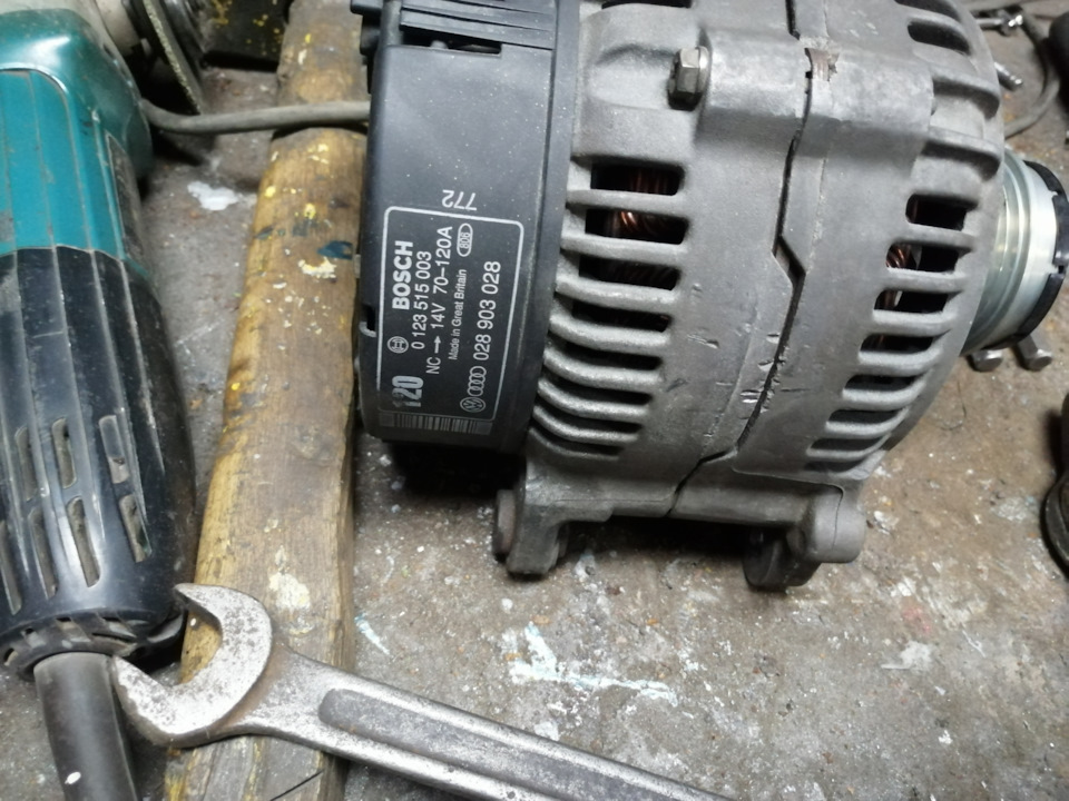 Моргает свет…прыгает напряжение. Реставрация генератора и замена ...