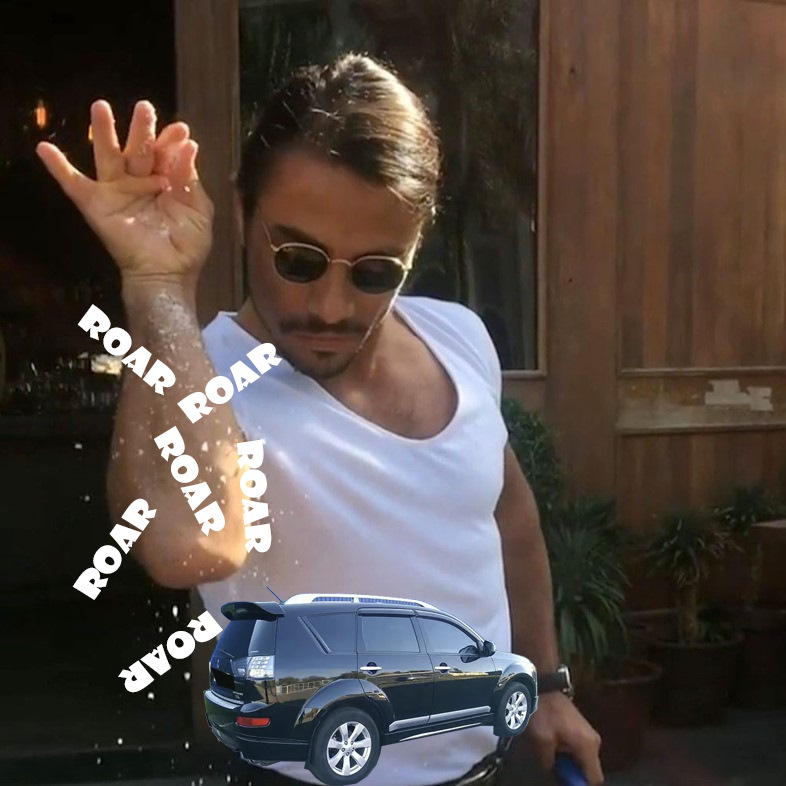 Немножко ROAR… — Mitsubishi Outlander XL, 2 л, 2010 года | стайлинг ...