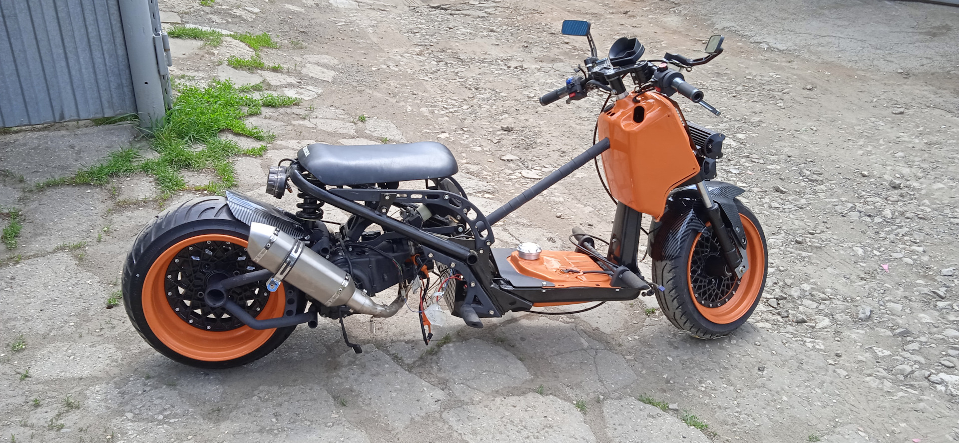 Honda Ruckus водяное охлаждение