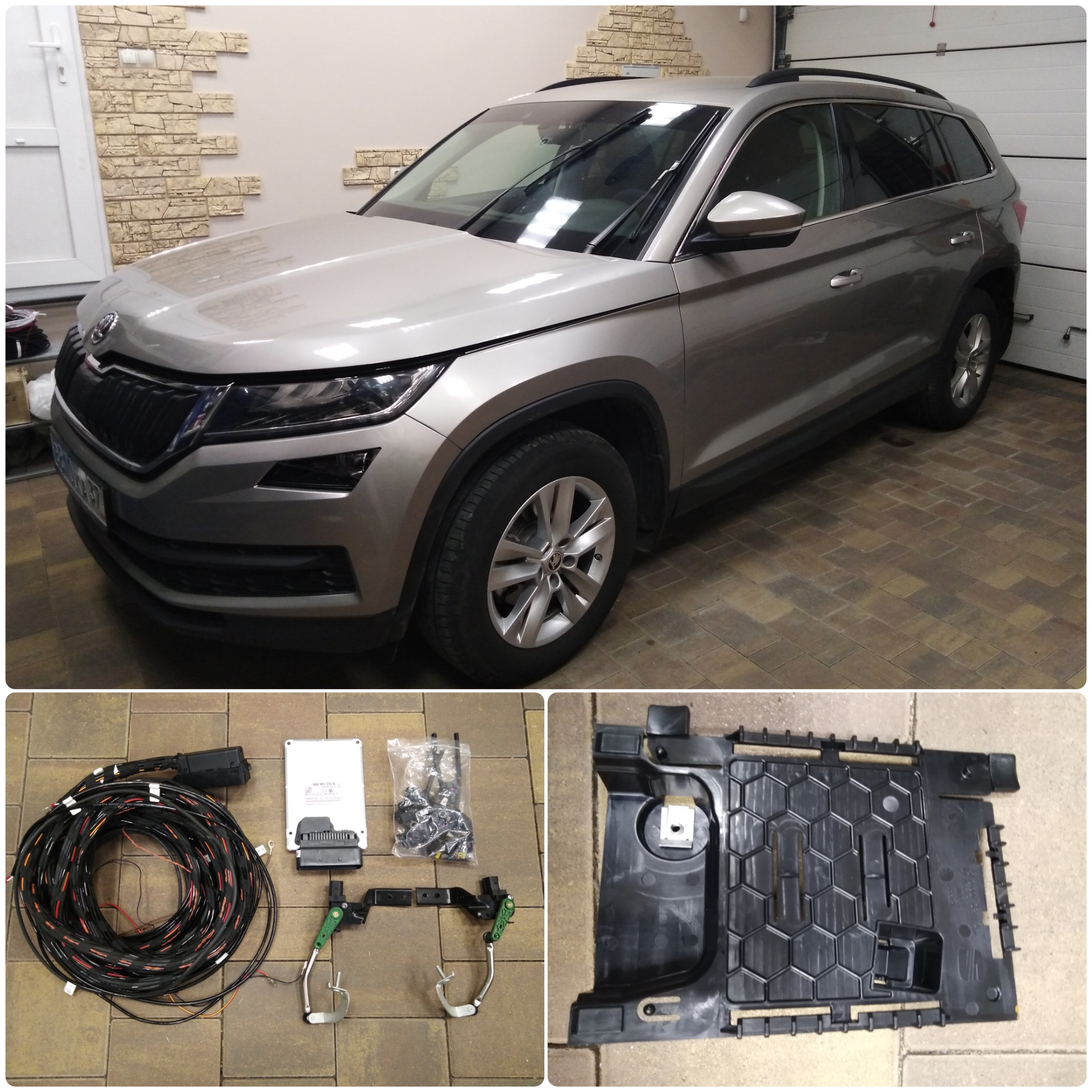 Skoda Kodiaq. Установка адаптивной подвески DCC (Dynamic Chasis Control). —  DRIVE2