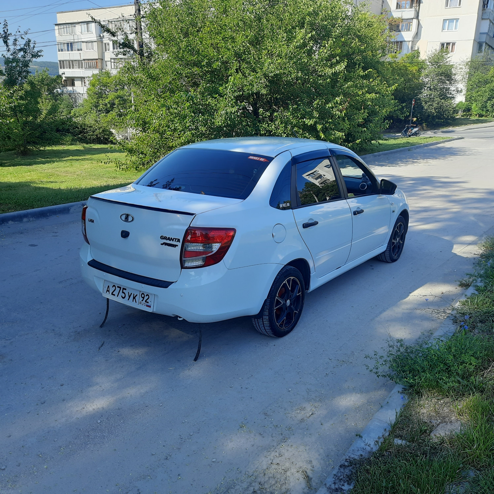 В Крым через Мариуполь — Lada Гранта, 1,6 л, 2017 года | путешествие |  DRIVE2