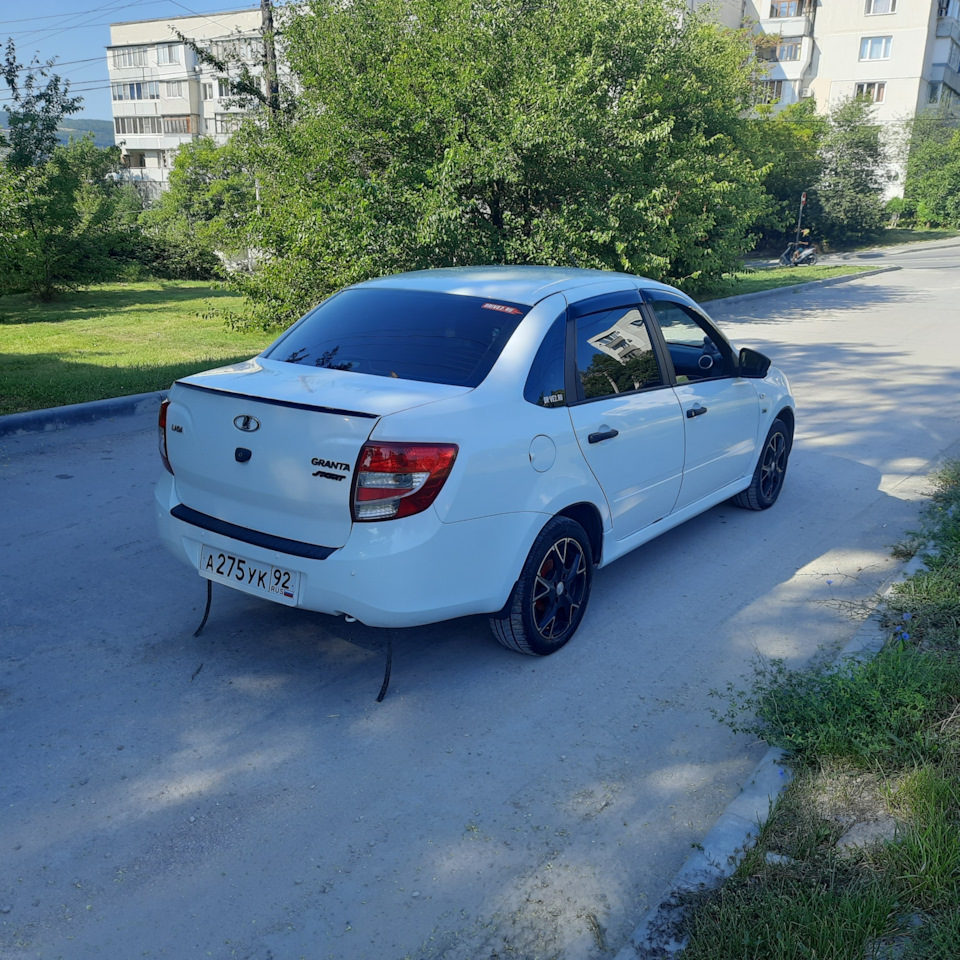 В Крым через Мариуполь — Lada Гранта, 1,6 л, 2017 года | путешествие |  DRIVE2