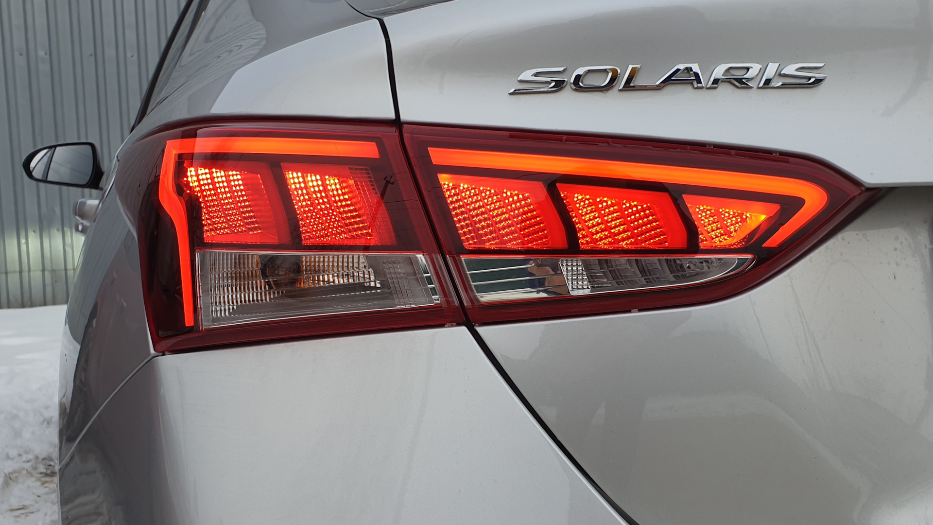 Led hyundai solaris