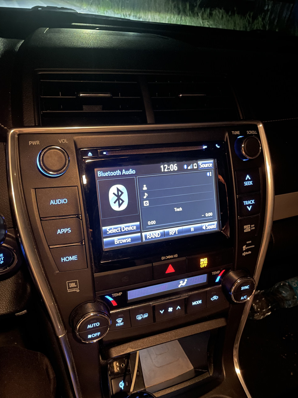 Подскажите про магнитолу JBL — Toyota Camry (XV50), 2,5 л., 2016 года ...