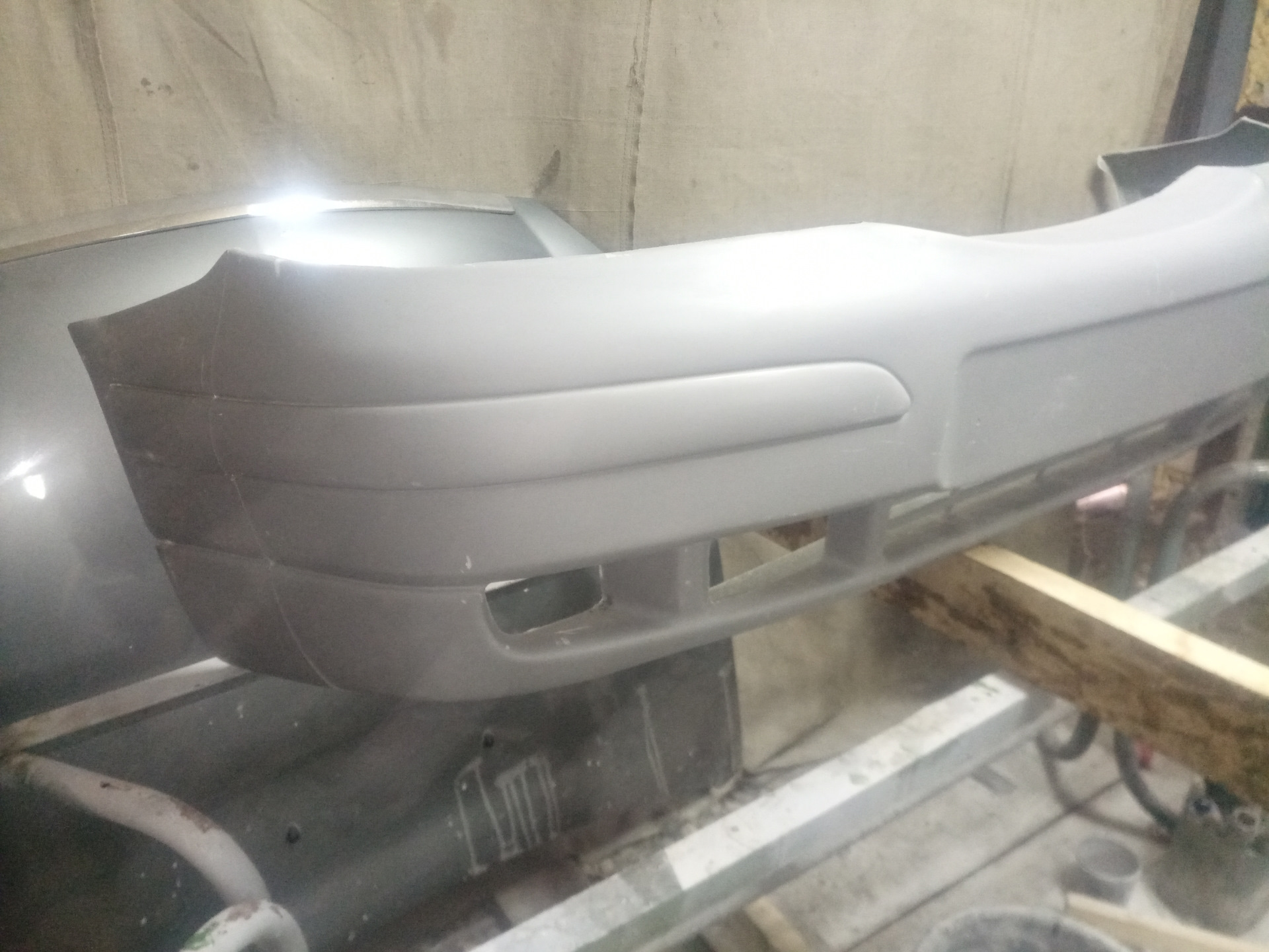 Бампер передний Ваз 21123 купе, 2110М — Lada 112 Coupe, 2 л, 2007 года ...