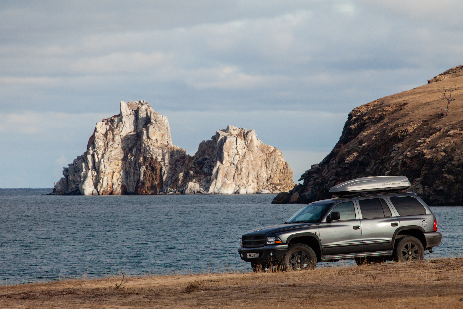 2021 — Ольхон — Байкал — Тажераны. Хорошие люди, лиса, коптер… — Dodge  Durango I, 5,9 л, 1998 года | путешествие | DRIVE2