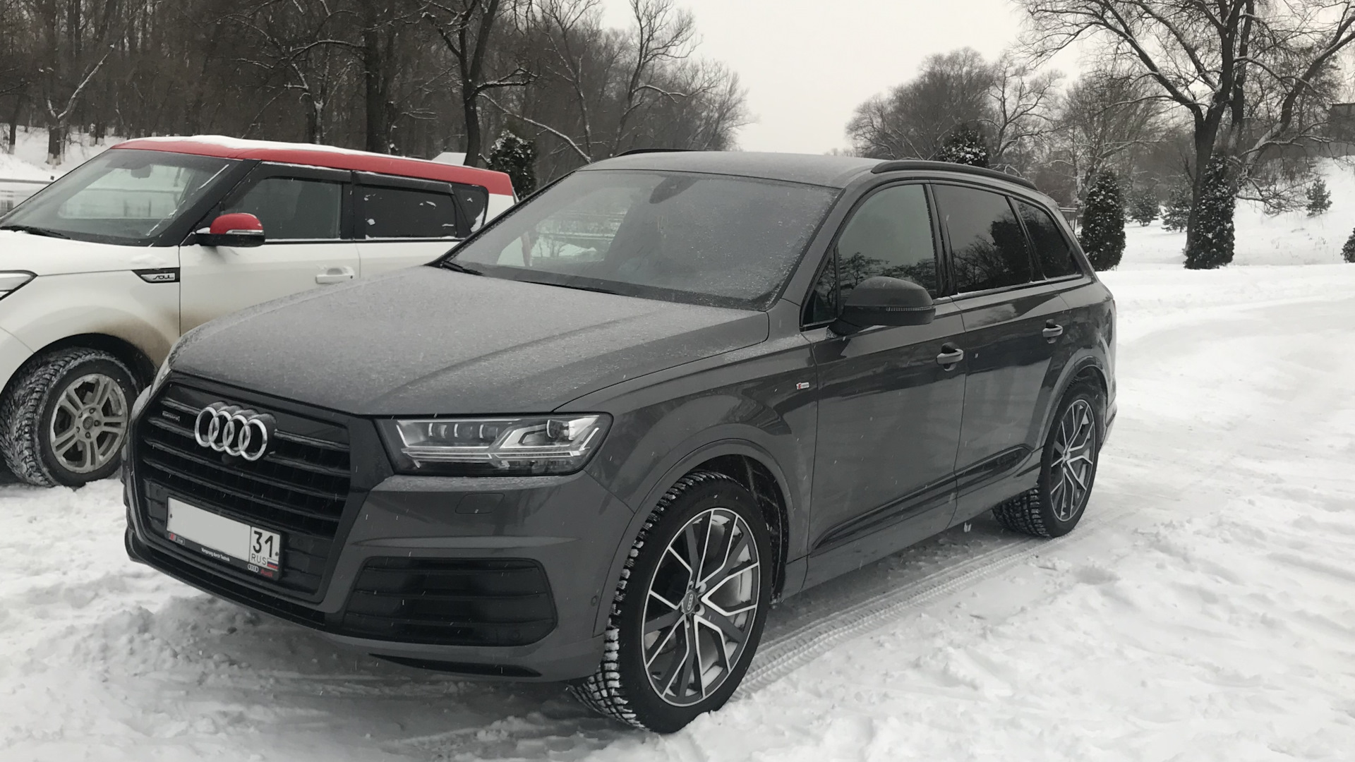 Audi Q7 (2G) 3.0 дизельный 2018 | Ласточка на DRIVE2