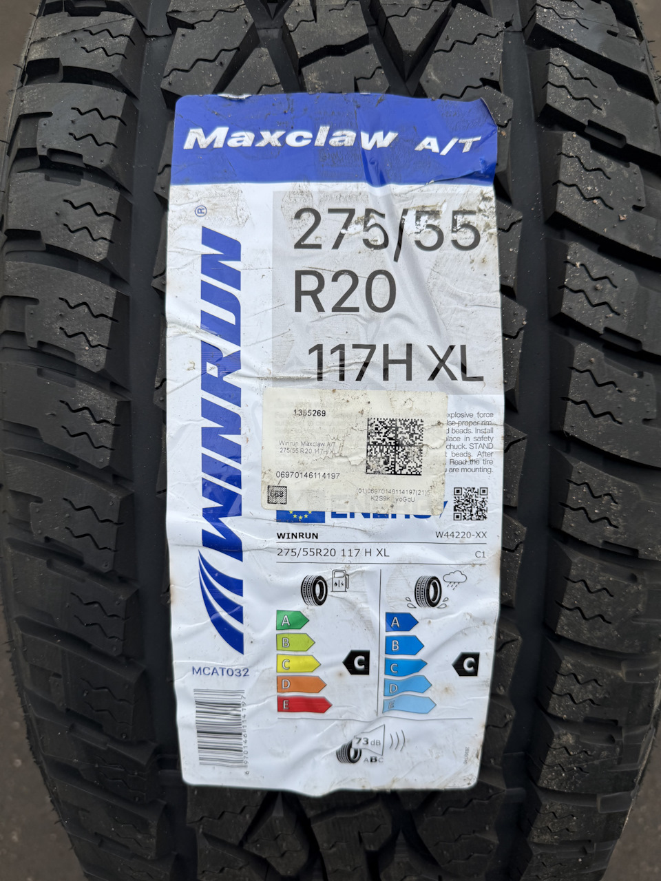 Winrun Maxclaw A/T 265/75R16 123/120S | Шины на DRIVE2