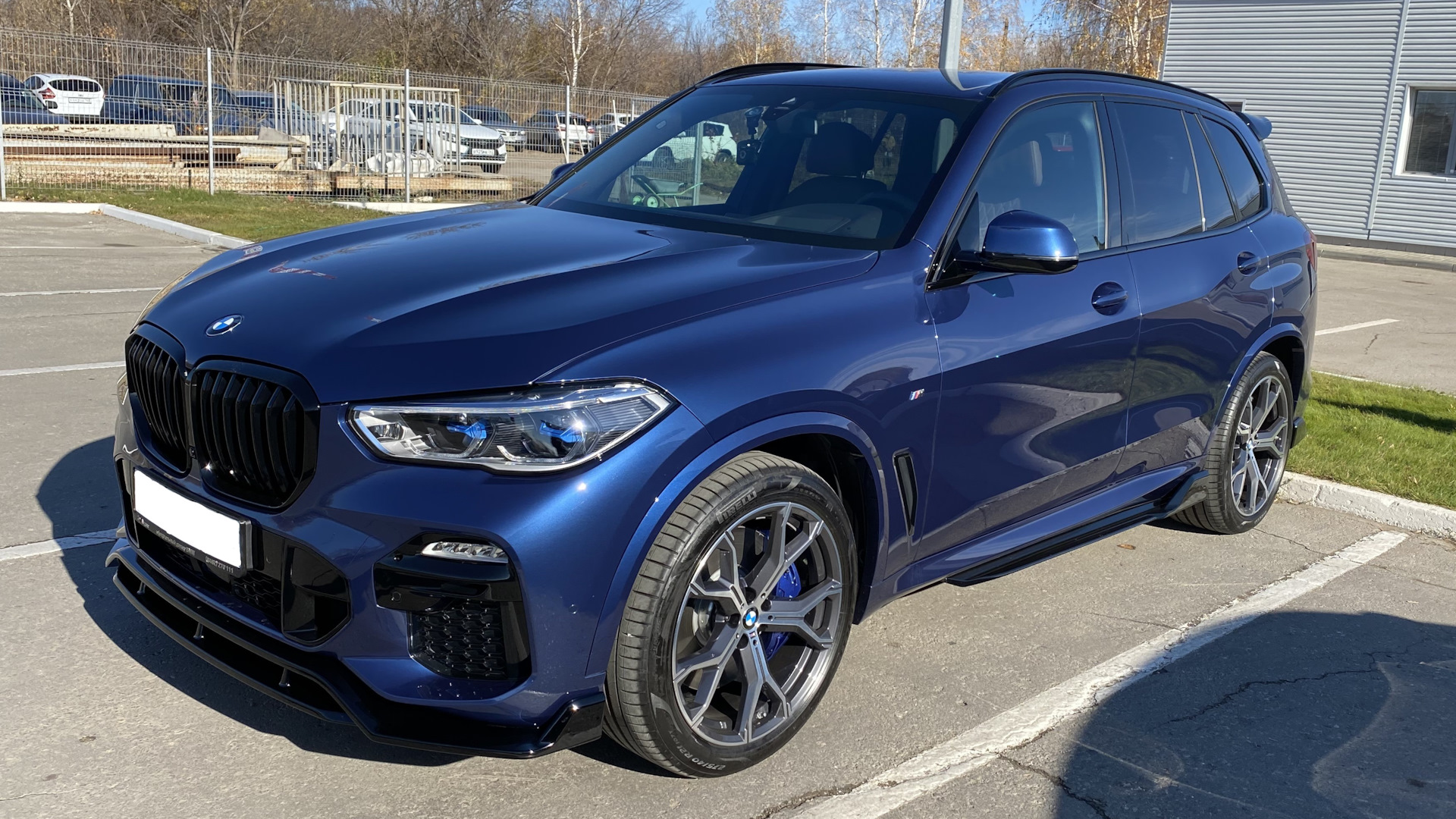 BMW x5 Blue