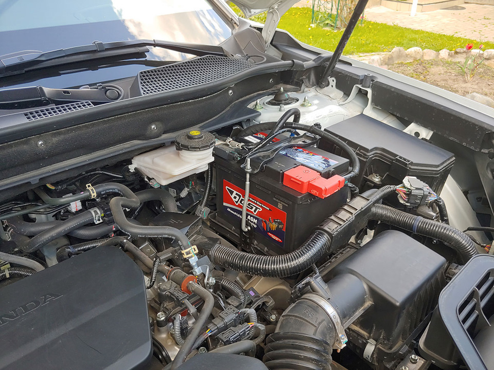 Ложка дегтя. Сдох аккумулятор Camel. — Honda CR-V (6G), 1,5 л, 2023 ...