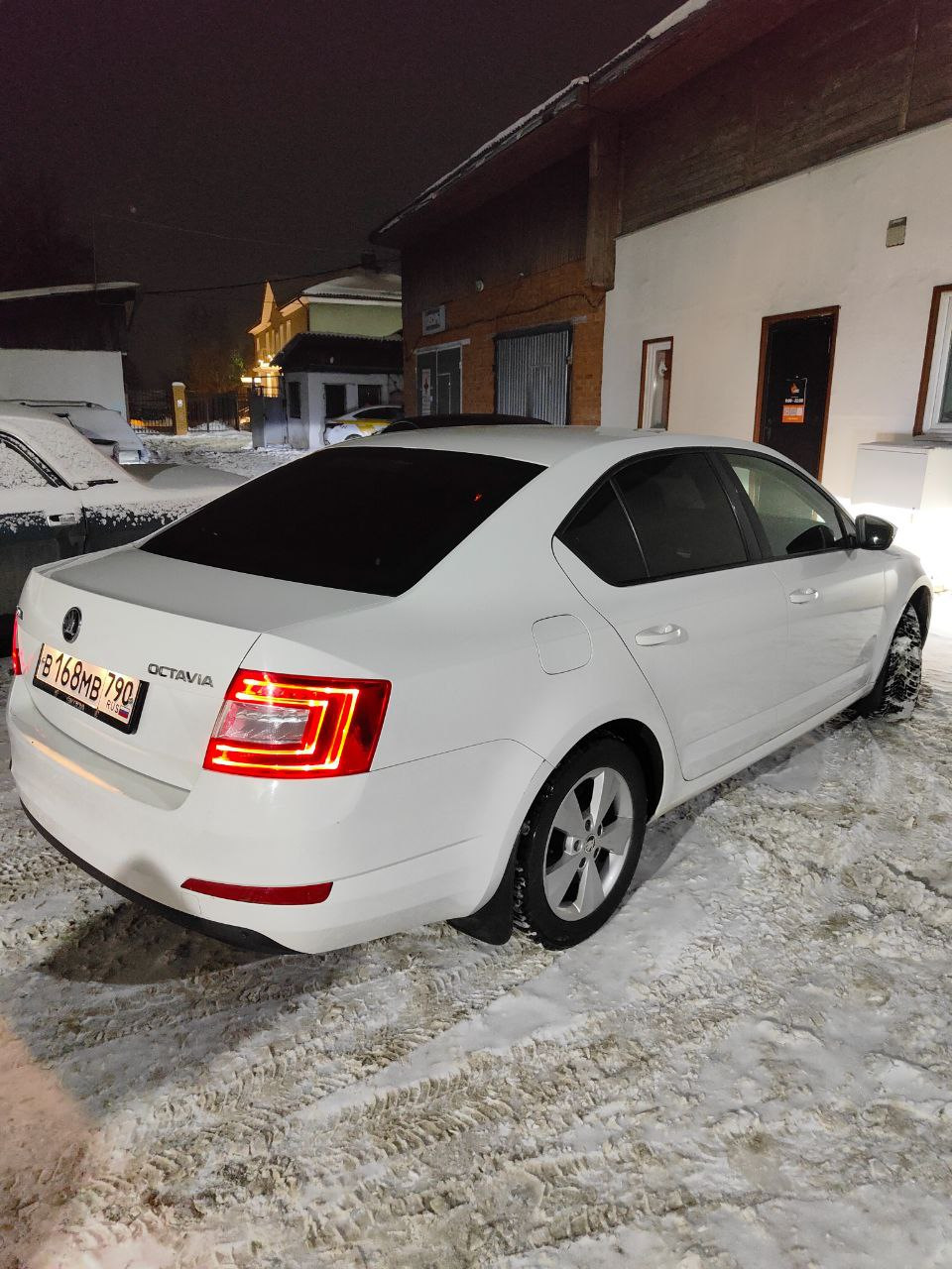 Тонировка + пленка фар — Skoda Octavia A7 Mk3, 1,4 л, 2014 года ...