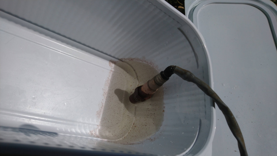 Чистка датчика кислорода 1/1 — Ford Focus II Hatchback, 1,6 л., 2007 ...