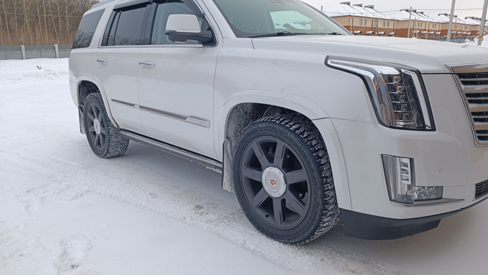 Литые диски GM 9,5Jx22 ET9 6x139,7 на Cadillac Escalade (4G). Б/у | 40 ...