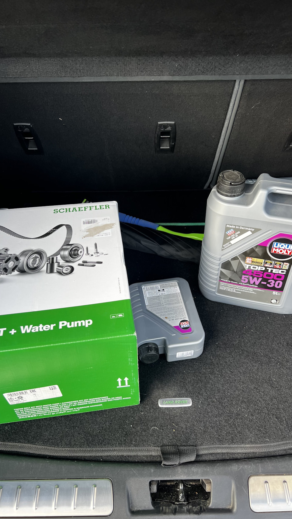 То с заменой ремня грм — Land Rover Range Rover Evoque, 2,2 л, 2014 ...