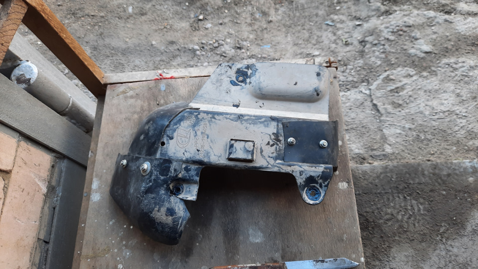 увеличенная защита фильтра — Chevrolet Niva GLX