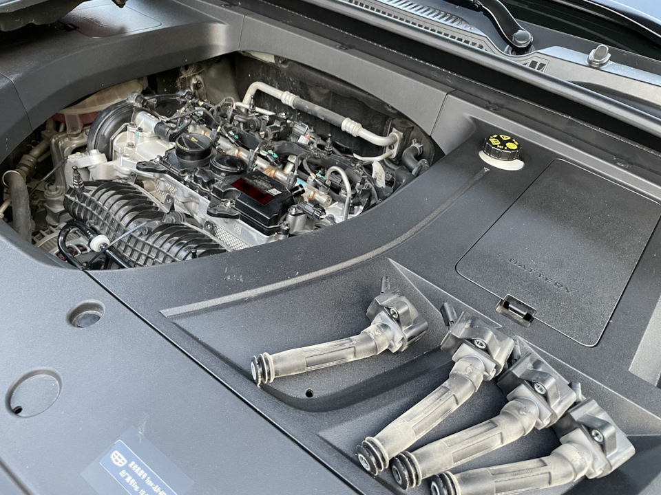 Фото в бортжурнале Geely Tugella