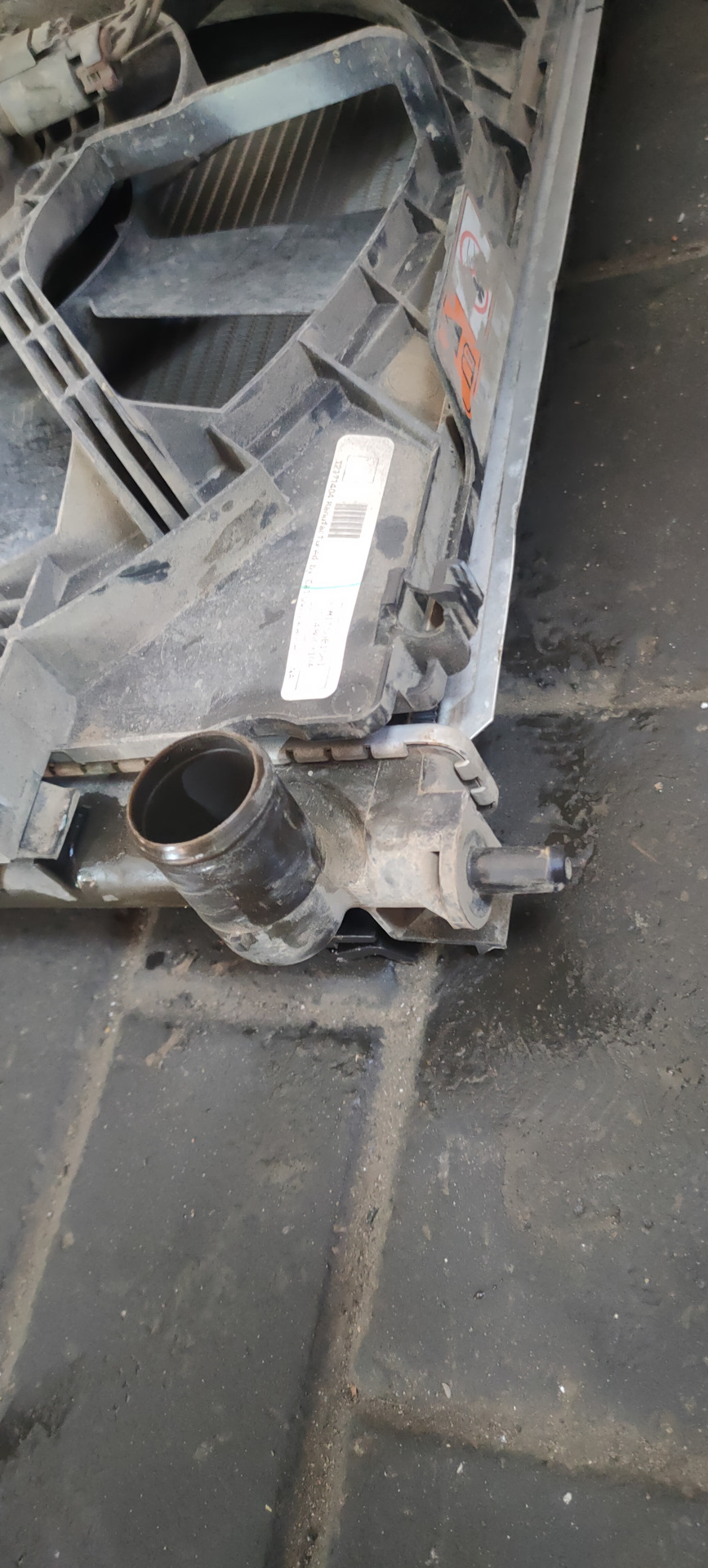 Труба под патрубок старого — Mitsubishi ASX