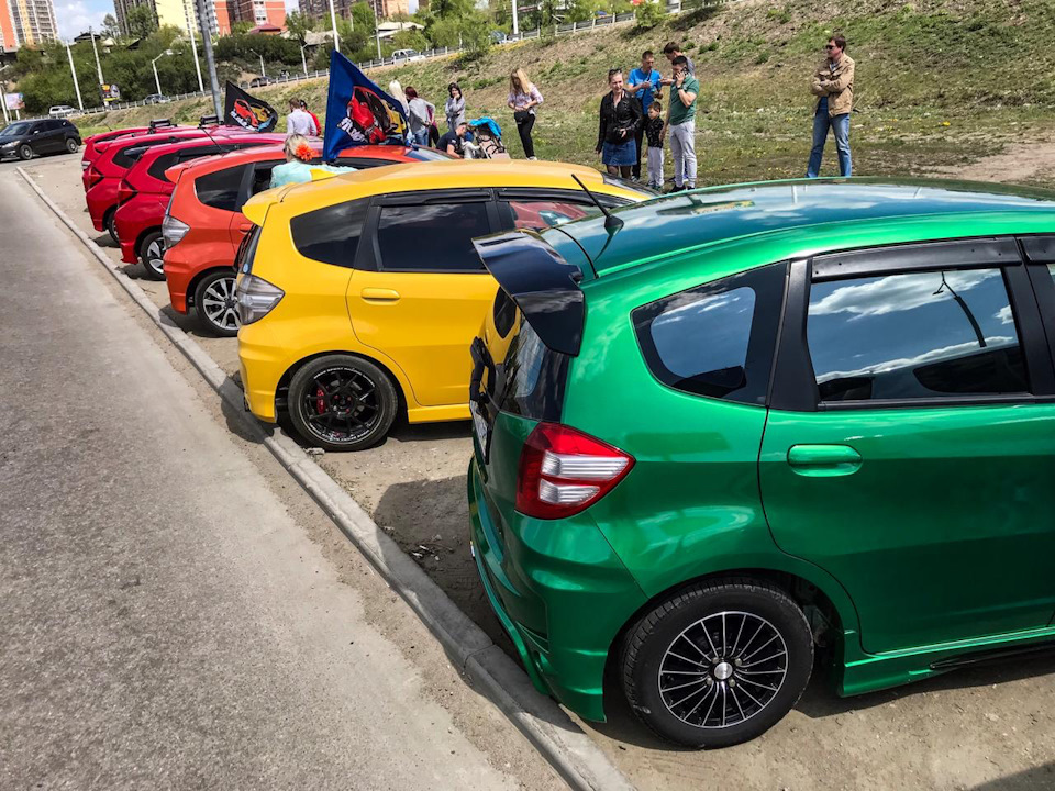 Поездка в Иркутск — Honda Fit (2G), 1,3 л, 2008 года | встреча | DRIVE2