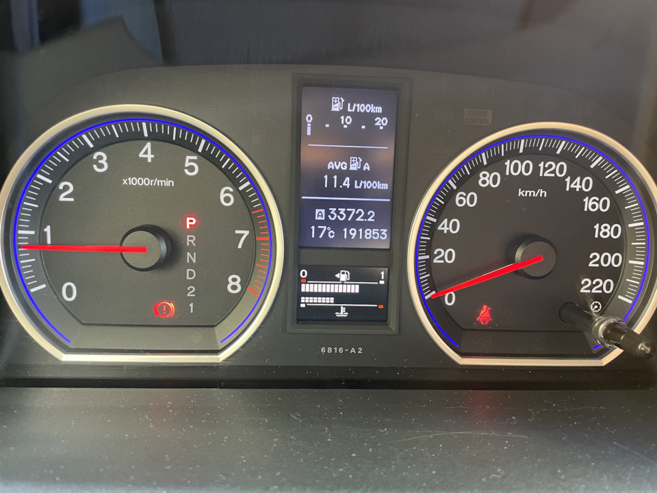 Фото в бортжурнале Honda CR-V (RE)