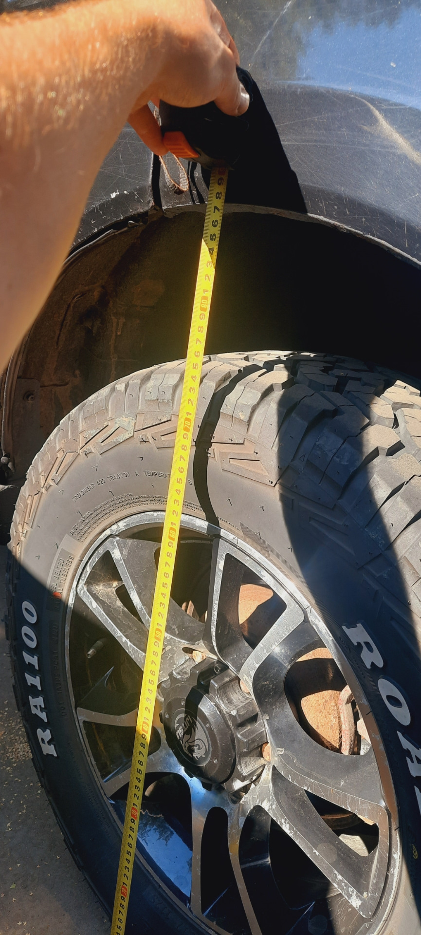 Замер клиренса ДО лифта Ховер н3 — Great Wall Hover, 2 л, 2011 года ...