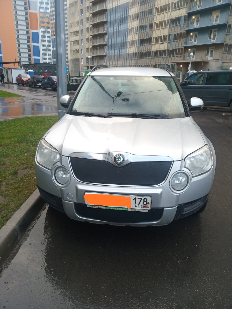 Поставил зимние заглушки, осталось зимы дождаться )) — Skoda Yeti, 1,2 л,  2013 года | своими руками | DRIVE2