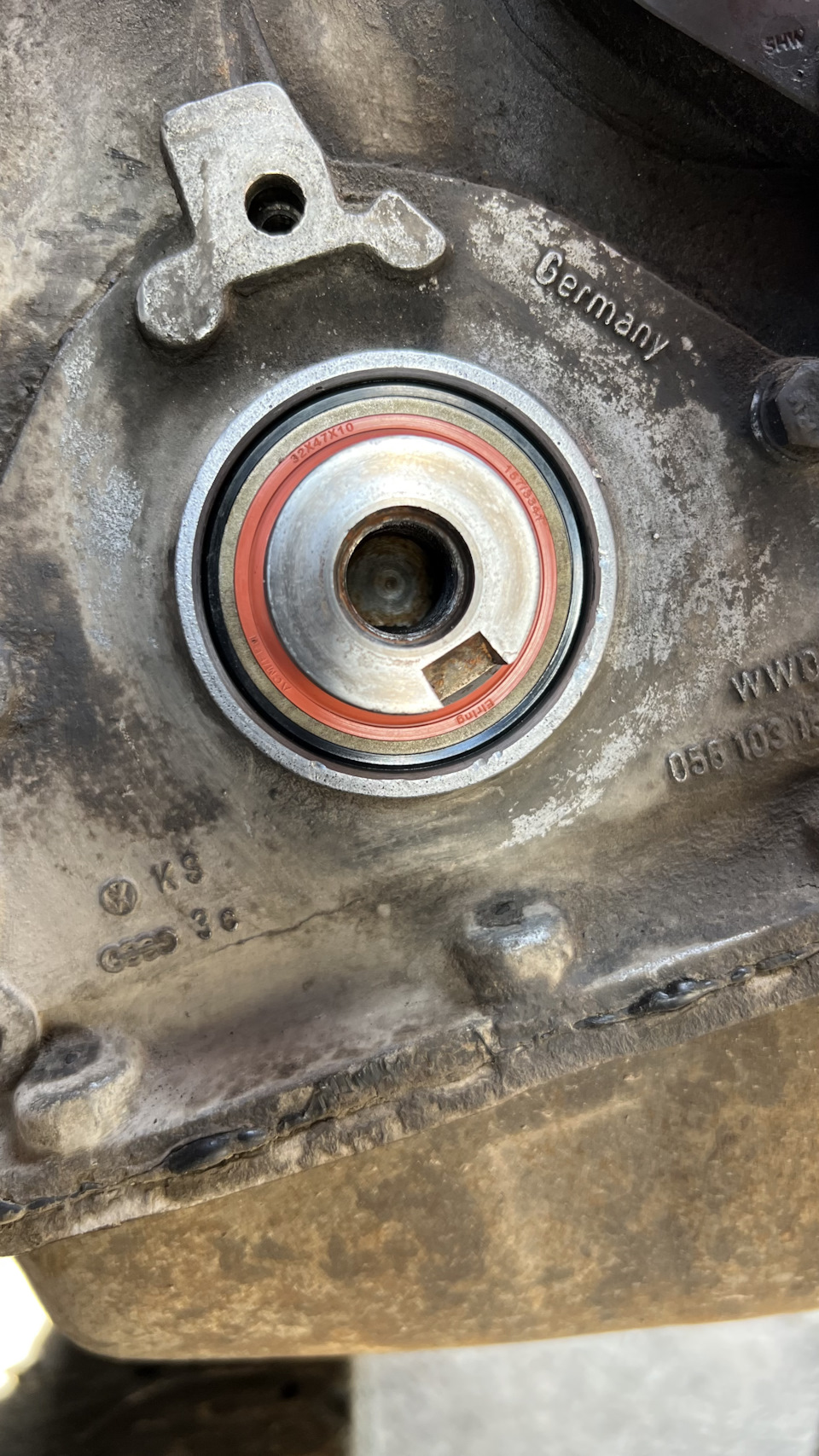 Ремень ГРМ — Volkswagen Golf Mk2, 1,6 л, 1984 года | своими